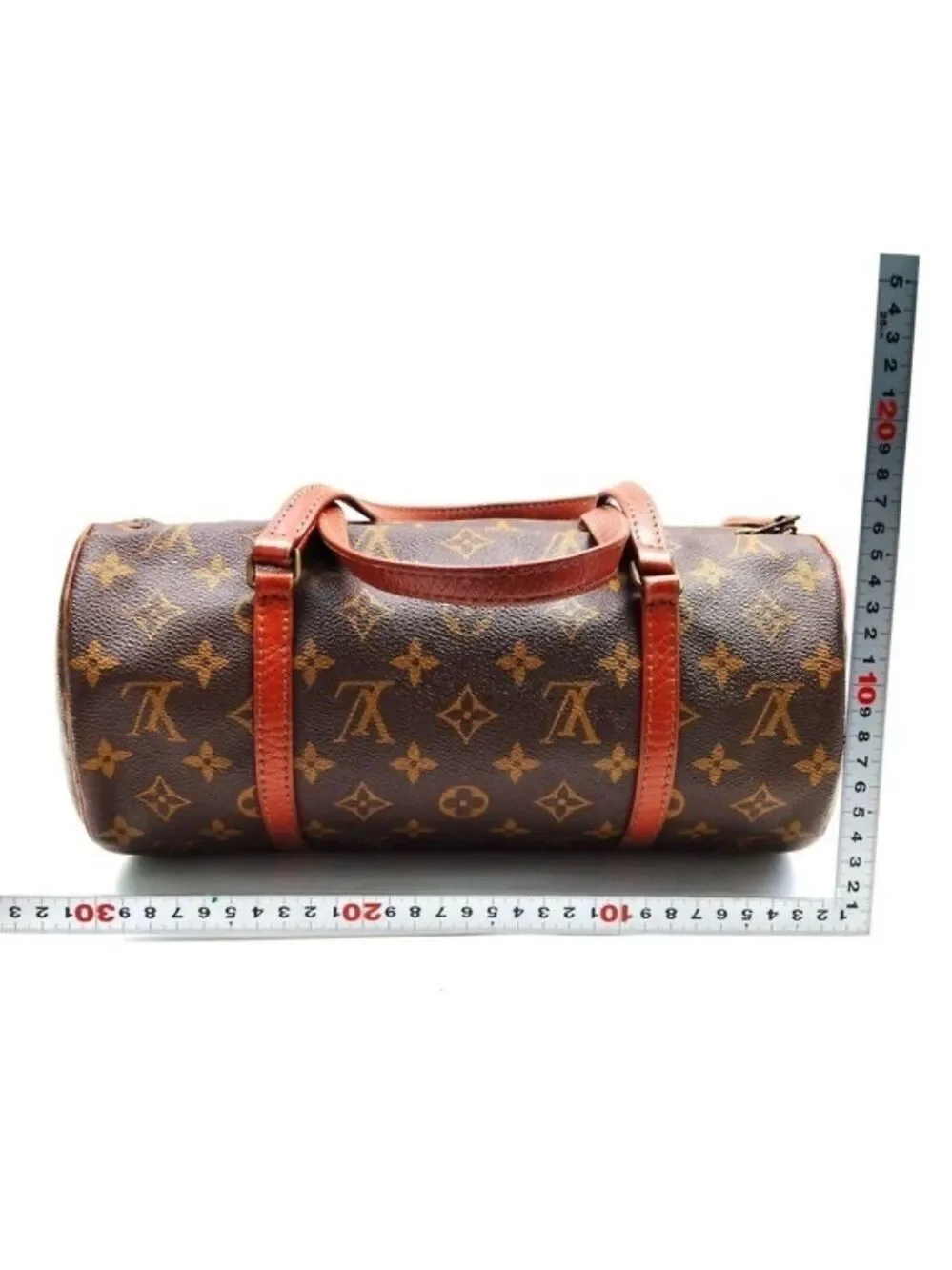 100% Authentic Vintage Louis Vuitton Papillon 30 Brown Monogram Hand Bag